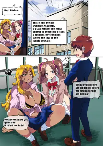 [Nikuyaki] Ore ga Mesu Ochi Shite Kyokon Futanari Gyaru-tachi no Seishori-you Chinpo Ana ni Choukyou Sarete Shimatta Ken. | I Ended Up Being Transformed Into The Sissy Slave Of The Big-Cocked Futanari Girls. Fhentai - Page 3