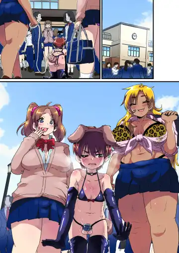 [Nikuyaki] Ore ga Mesu Ochi Shite Kyokon Futanari Gyaru-tachi no Seishori-you Chinpo Ana ni Choukyou Sarete Shimatta Ken. | I Ended Up Being Transformed Into The Sissy Slave Of The Big-Cocked Futanari Girls. Fhentai - Page 52