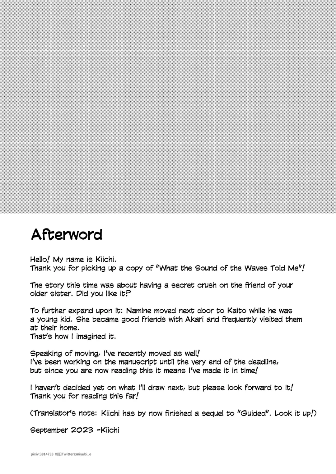 [Kiichi] Nami no Ne ga Oshiete kureta Koto | What the Sound of the Waves Told me Fhentai - Page 20