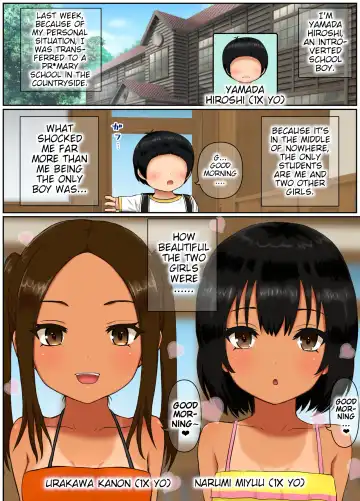 [Shishiotome] Doinaka Sandwich ~Zenkou Seito Sanmei no Gakkou de Joshi Futari no Omocha ni sareru Boku~ | Countryside Sandwich ~Story of a Boy Who Is Turned Into a Toy of Two Girls in a School Where Birth Rate Declines~ Fhentai - Page 3