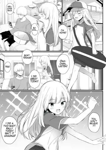 [Sakae] Chotto Namaiki dakedo Oniichan no Koto ga Daisuki na Imouto to Noukou Amaama Ecchi | Succulent Sweet Sex with an Impertinent Little Sister that Loves Her Oniichan Fhentai - Page 2