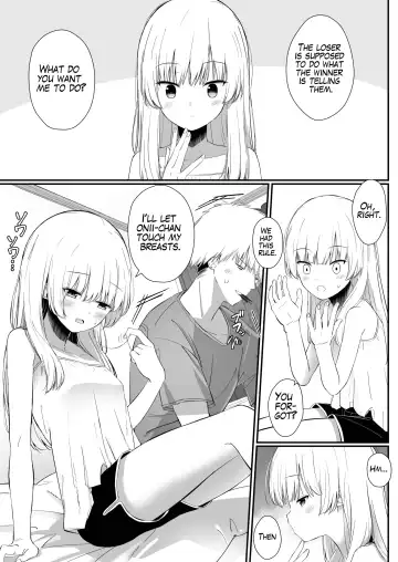 [Sakae] Chotto Namaiki dakedo Oniichan no Koto ga Daisuki na Imouto to Noukou Amaama Ecchi | Succulent Sweet Sex with an Impertinent Little Sister that Loves Her Oniichan Fhentai - Page 8