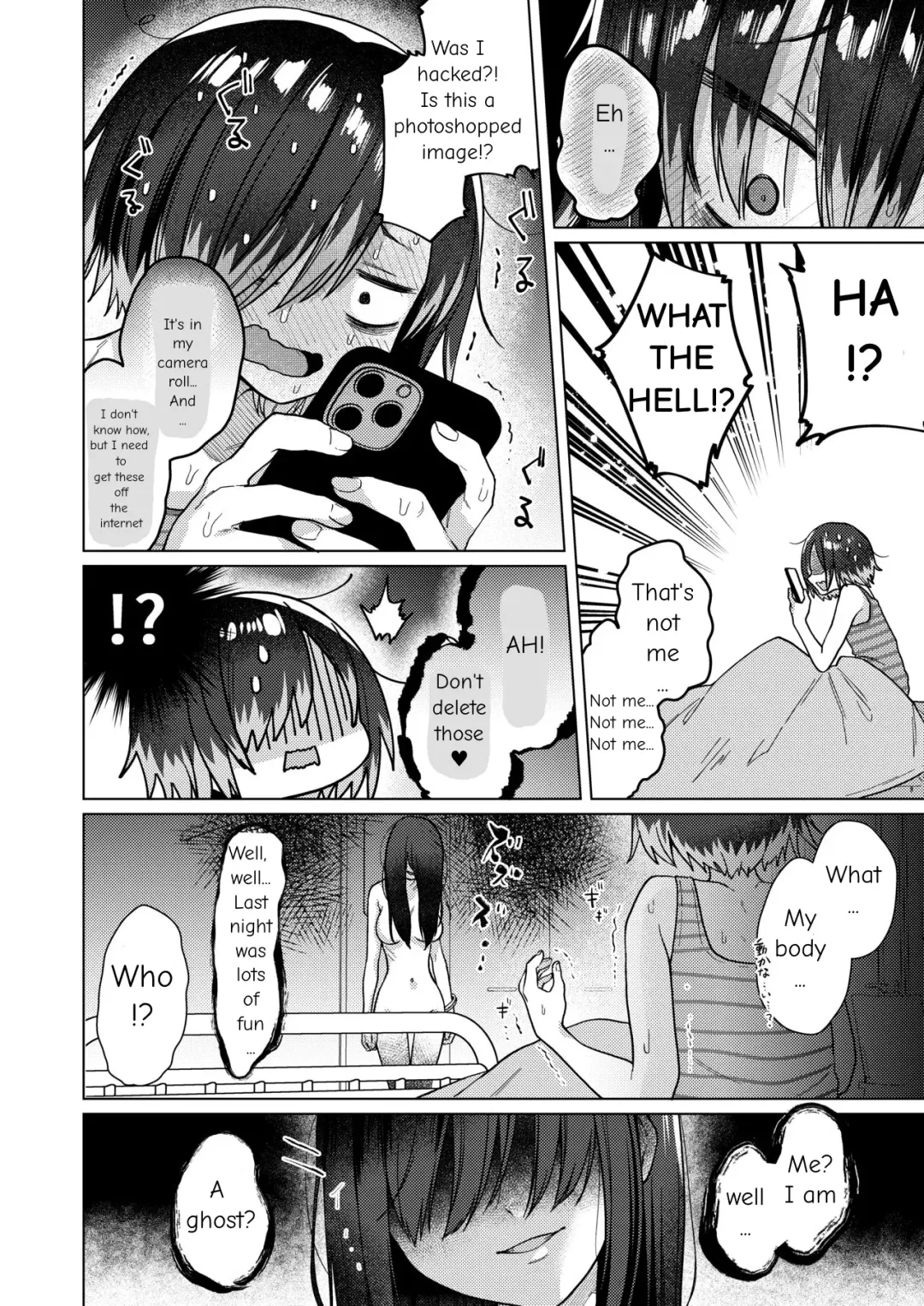 [Dancyo] Seiyoku Obake ni Norowarechatta!? | I've been cursed by a ghost of sexual desire!? Fhentai - Page 10