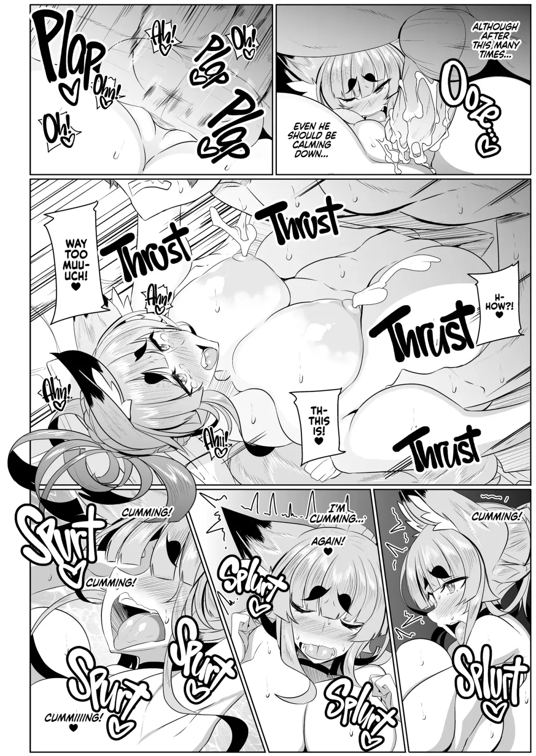 [Tsumetoro] Kitsune-san no H na Hon 10 | Naughty Foxy Vol. 10 (decensored) Fhentai - Page 24