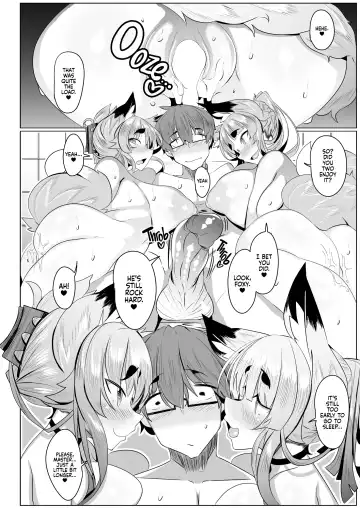 [Tsumetoro] Kitsune-san no H na Hon 10 | Naughty Foxy Vol. 10 (decensored) Fhentai - Page 40