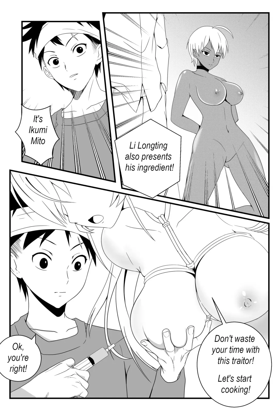 [Fyxfd] Shokugeki no Soma! Nagiri Erina no Nyotairyouri | Food Wars! The female body 1 Fhentai - Page 10