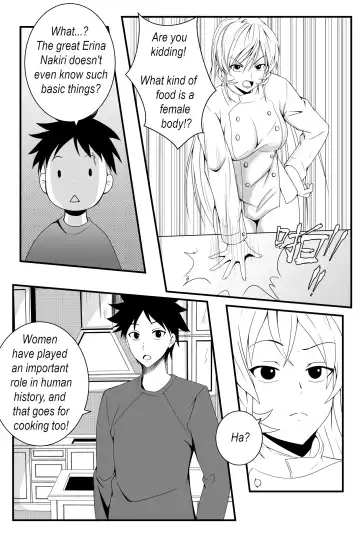[Fyxfd] Shokugeki no Soma! Nagiri Erina no Nyotairyouri | Food Wars! The female body 1 Fhentai - Page 4