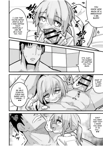 [Natsuki Gumi] Masogaki Osananajimi Hatsujou Buchi Okashi Dochu Love Junai Ryoujoku | Raping My Horny Masochistic Childhood Friend - True Love Rape Fhentai - Page 19