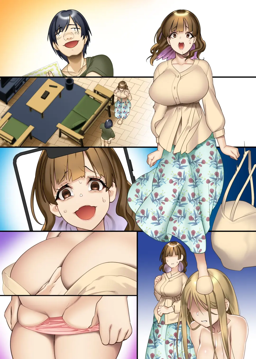 Tomodachi no Haha to Ane ni Ore no Kounin Chinpo de Haramu made Nakadashi Shimakutta Hanashi. Kyonyuu Bijin Oyako o Shinyuu no Ryokouchuu ni Ore no Mono ni Fhentai - Page 38