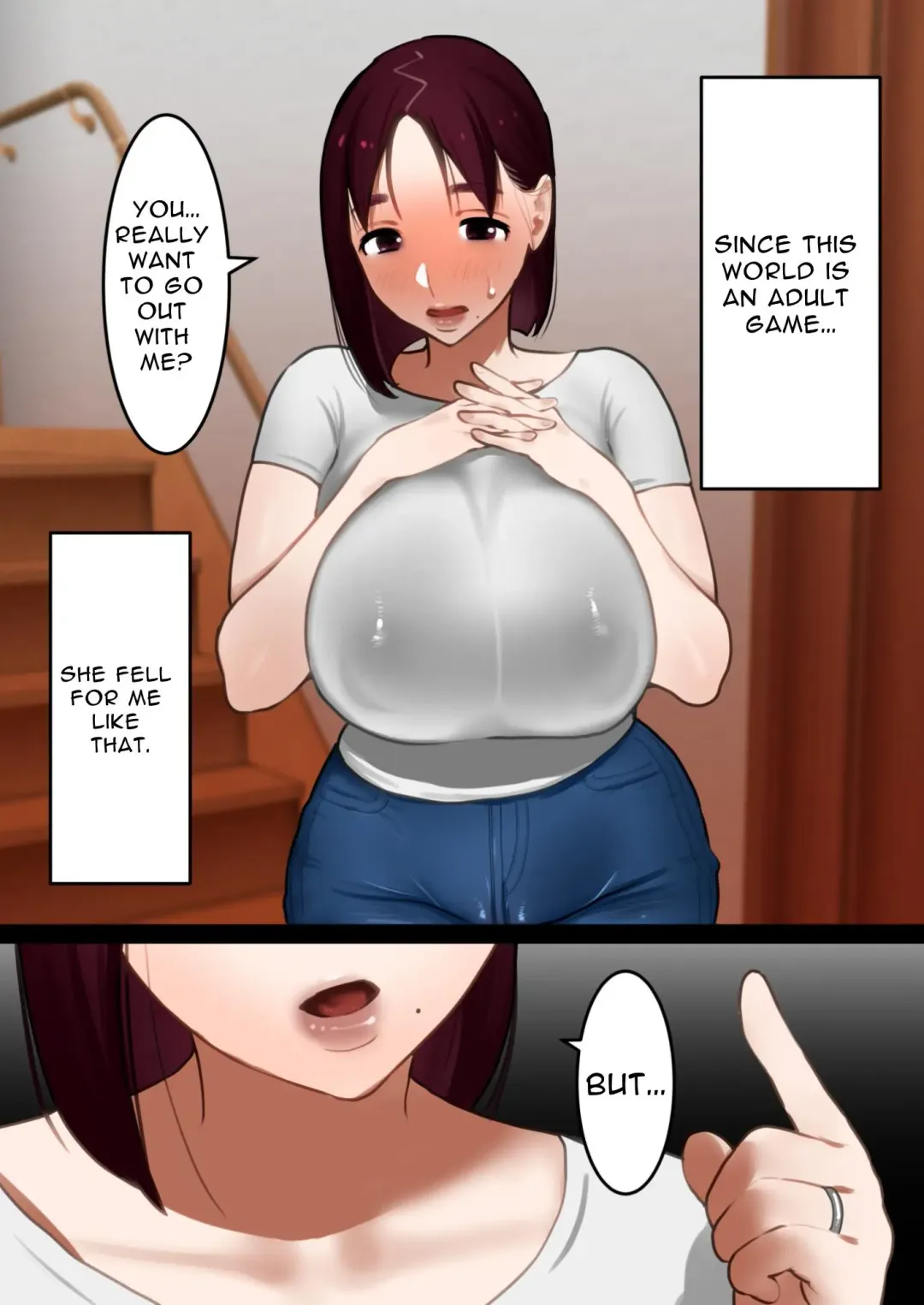 [Toyama Burin] Tensei Shitara Galge no Shujinkou ni Natteita node Heroine no Haha o Kouryaku Shimasu | I Reincarnated as an Adult Game Protagonist, so I decided to go for the Heroine's Mother ~Manami~ Fhentai - Page 10