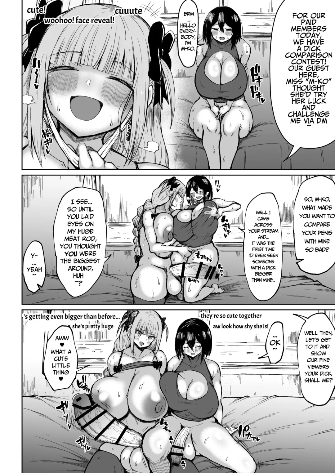 [Teterun] Futanari Kyokon Channel wa Dekachin Boshuuchuu | Massive Futanari Dickgirl Channel Is Recruiting BigDicks! Fhentai - Page 12