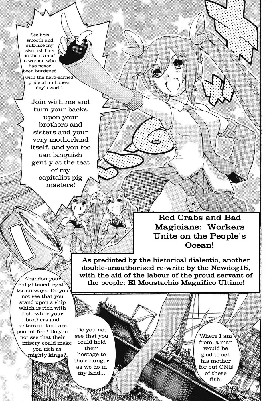[Maguro Teikoku] Red Crabs and Bad Magicians: Workers Unite on the People's Ocean! Fhentai - Page 2