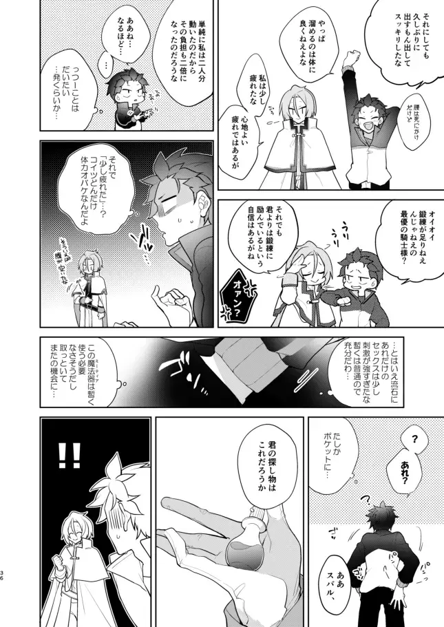 [Koukakurui (Amaru Bnosuke) PLAY THE FIELD  (Re:Zero kara Hajimeru Isekai Seikatsu)  [Digital] Fhentai - Page 35