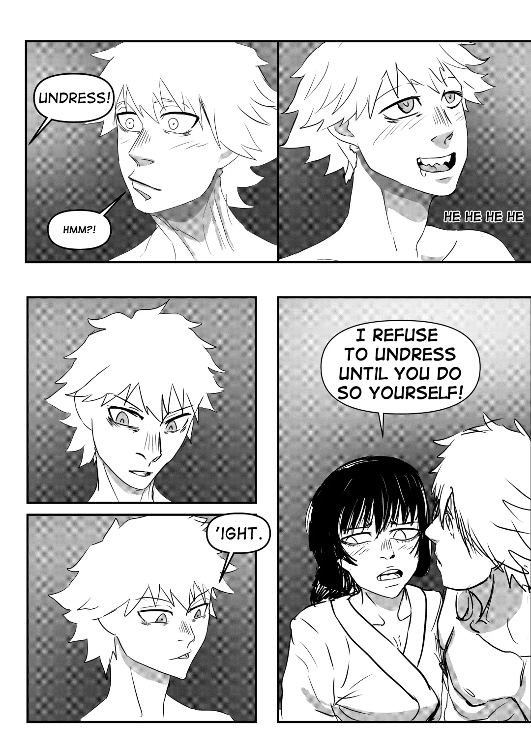 Chainsaw Mating | Chēnsō no kangō Fhentai - Page 6