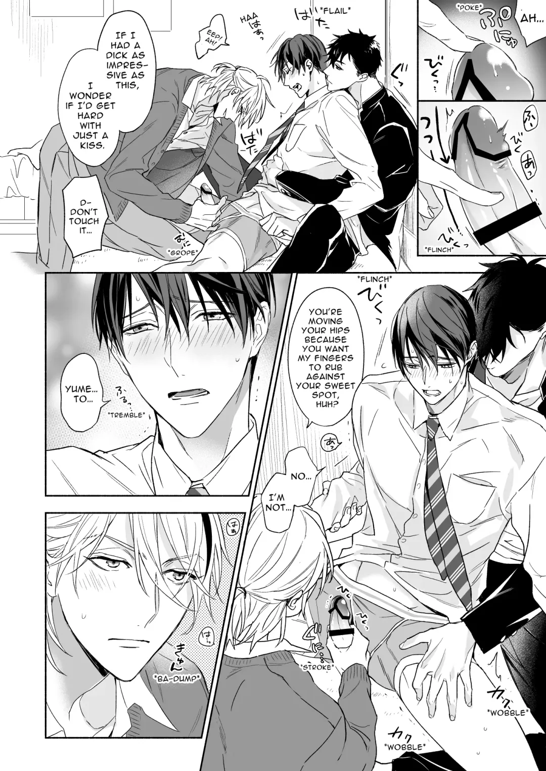 [Nabara Shouko] Tachi to Neko Docchi ga Ii no? ~Tsuyudaku Ecchi na Mitsudomoe~ | Top or Bottom? ~Sweaty 3-Way Sex~ Fhentai - Page 12