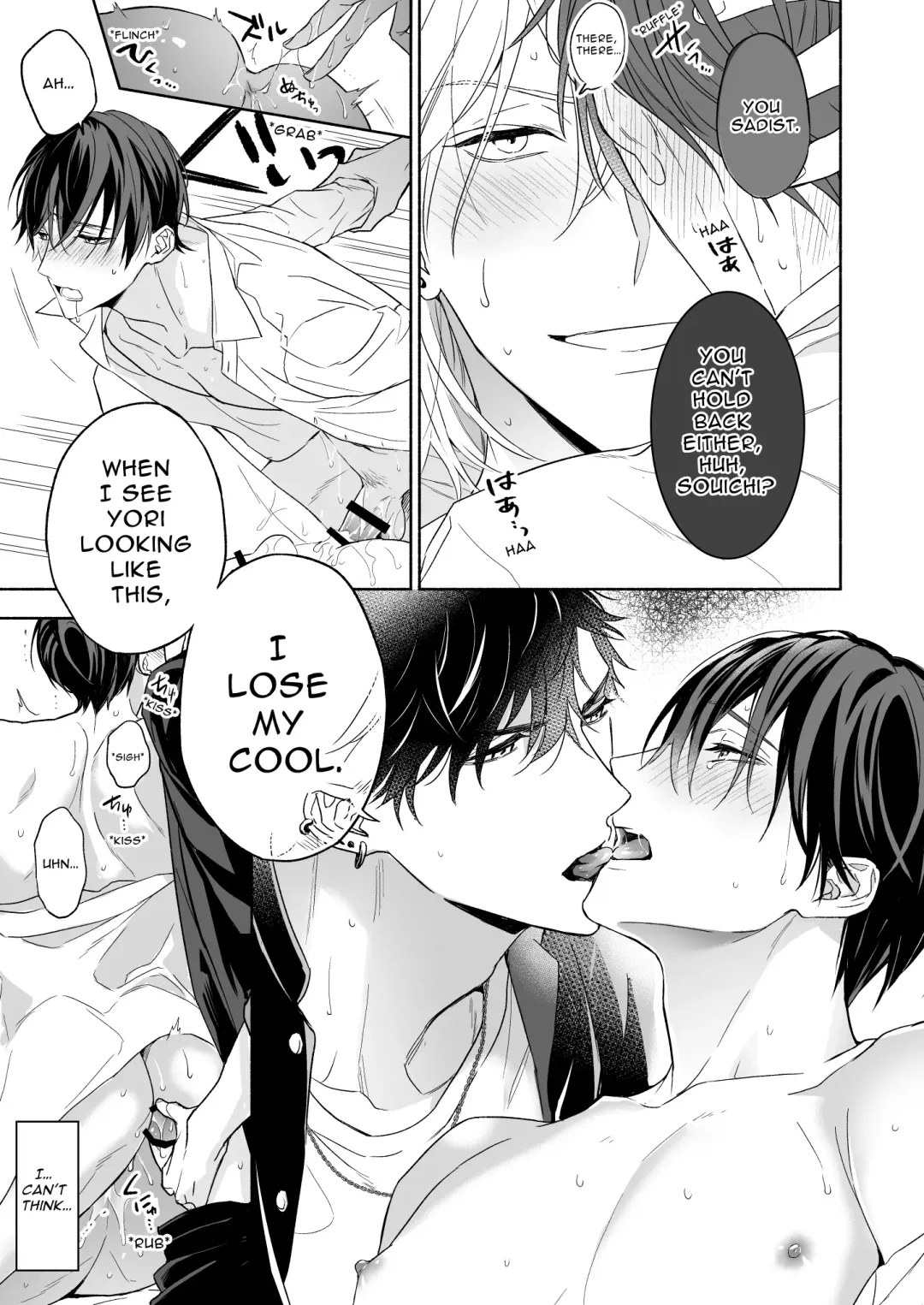 [Nabara Shouko] Tachi to Neko Docchi ga Ii no? ~Tsuyudaku Ecchi na Mitsudomoe~ | Top or Bottom? ~Sweaty 3-Way Sex~ Fhentai - Page 33