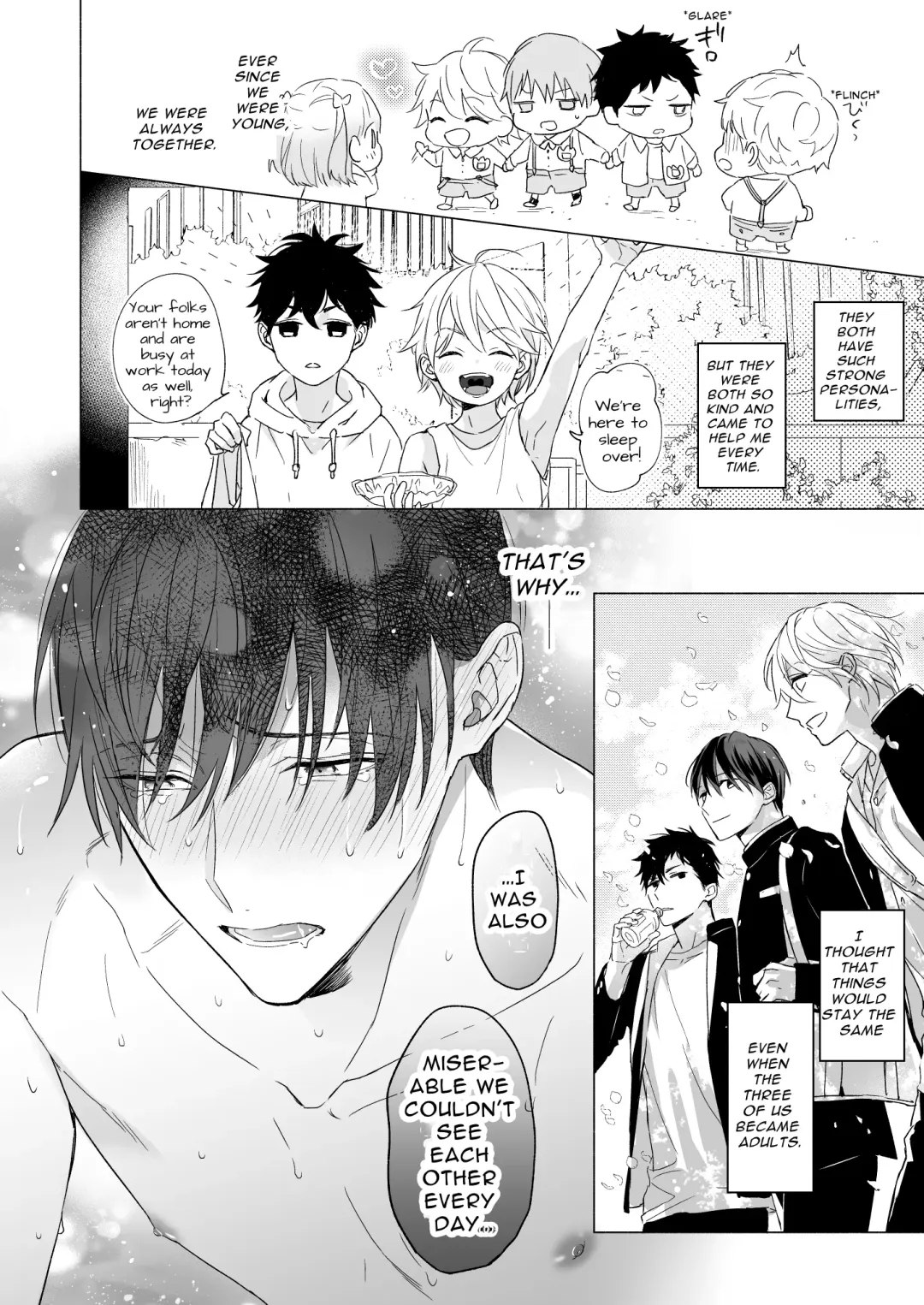 [Nabara Shouko] Tachi to Neko Docchi ga Ii no? ~Tsuyudaku Ecchi na Mitsudomoe~ | Top or Bottom? ~Sweaty 3-Way Sex~ Fhentai - Page 40