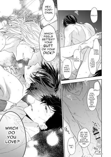 [Nabara Shouko] Tachi to Neko Docchi ga Ii no? ~Tsuyudaku Ecchi na Mitsudomoe~ | Top or Bottom? ~Sweaty 3-Way Sex~ Fhentai - Page 41