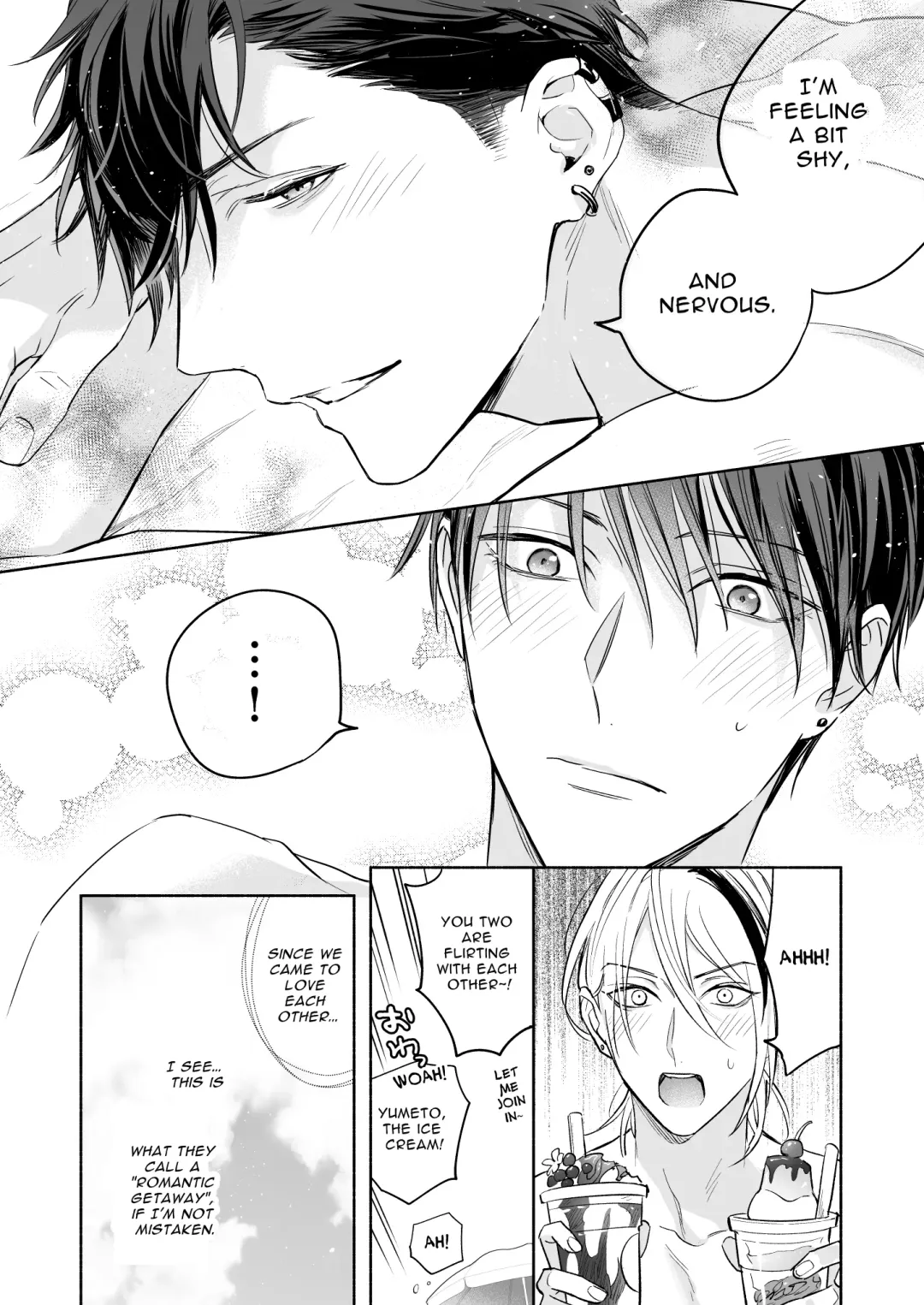 [Nabara Shouko] Tachi to Neko Docchi ga Ii no? 3 ~Soto demo Nakayoku Mitsudomoe~ | Top or Bottom? 3 ~Vacation 3-way Sex~ Fhentai - Page 12