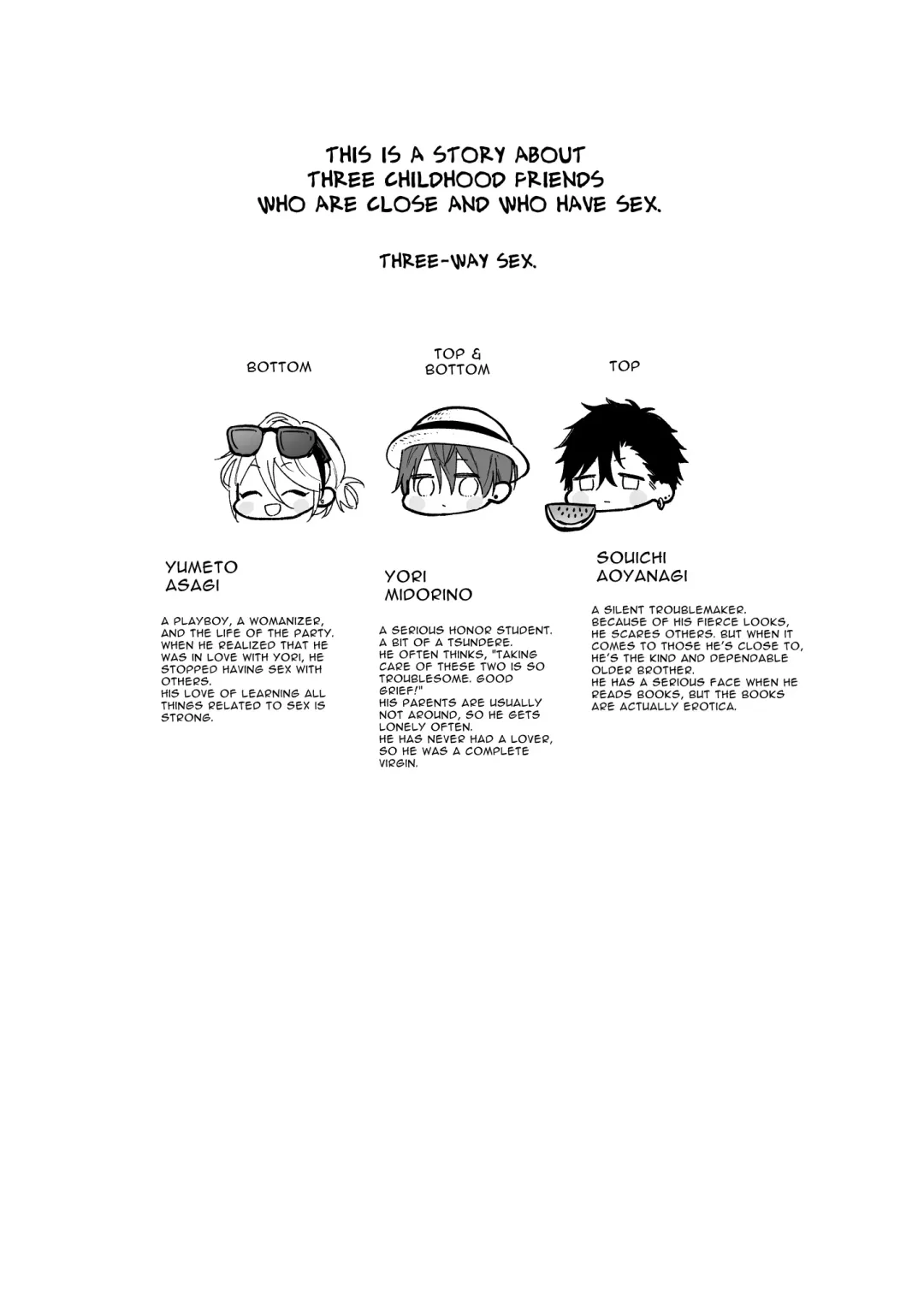 [Nabara Shouko] Tachi to Neko Docchi ga Ii no? 3 ~Soto demo Nakayoku Mitsudomoe~ | Top or Bottom? 3 ~Vacation 3-way Sex~ Fhentai - Page 4