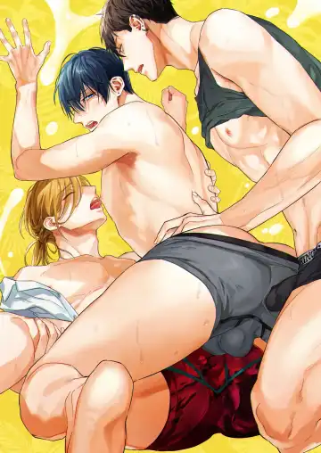 [Nabara Shouko] Tachi to Neko Docchi ga Ii no? 3 ~Soto demo Nakayoku Mitsudomoe~ | Top or Bottom? 3 ~Vacation 3-way Sex~ Fhentai - Page 2