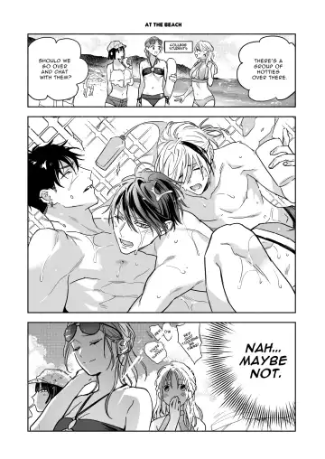 [Nabara Shouko] Tachi to Neko Docchi ga Ii no? 3 ~Soto demo Nakayoku Mitsudomoe~ | Top or Bottom? 3 ~Vacation 3-way Sex~ Fhentai - Page 54