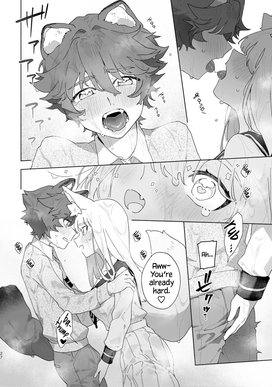 [Usachanget] Otoko ga Uke - Kitsune-chan X Tanuki-kun | ♂ ga uke. Kitsune-chan × tanuki-kun Fhentai - Page 28
