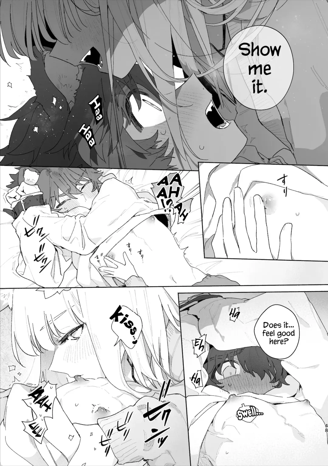 [Usachanget] Otoko ga Uke - Kitsune-chan X Tanuki-kun | ♂ ga uke. Kitsune-chan × tanuki-kun Fhentai - Page 49