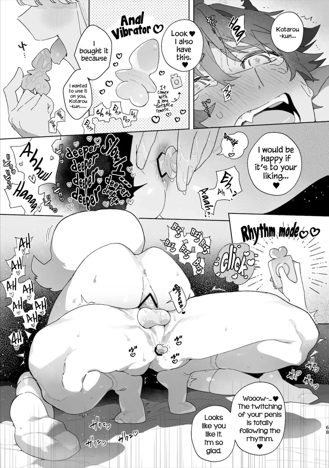 [Usachanget] Otoko ga Uke - Kitsune-chan X Tanuki-kun | ♂ ga uke. Kitsune-chan × tanuki-kun Fhentai - Page 69