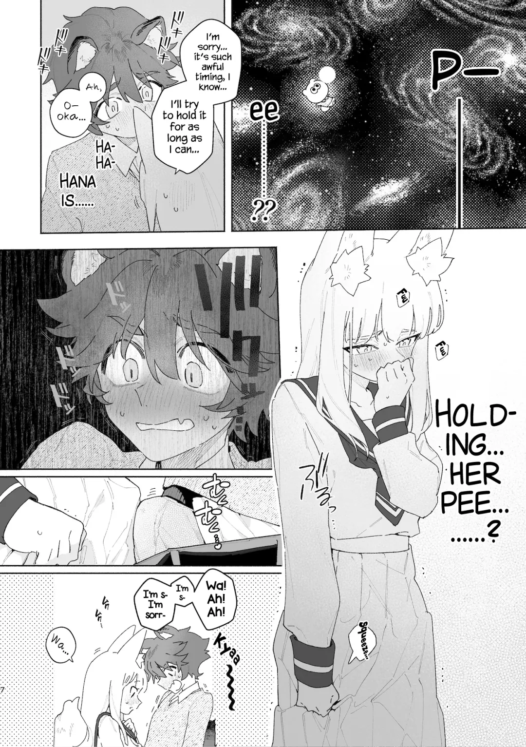 [Usachanget] Otoko ga Uke - Kitsune-chan X Tanuki-kun | ♂ ga uke. Kitsune-chan × tanuki-kun Fhentai - Page 8