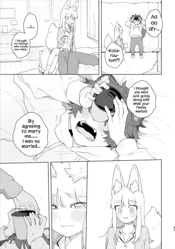 [Usachanget] Otoko ga Uke - Kitsune-chan X Tanuki-kun | ♂ ga uke. Kitsune-chan × tanuki-kun Fhentai - Page 43