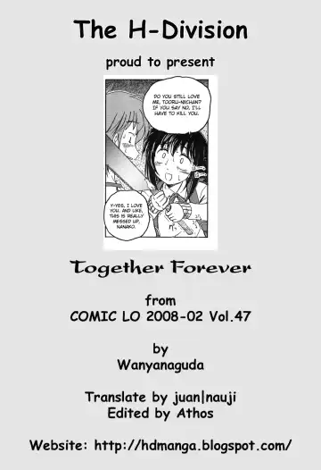 Read [Wanyanaguda] Zutto Issho | Together Forever - Fhentai