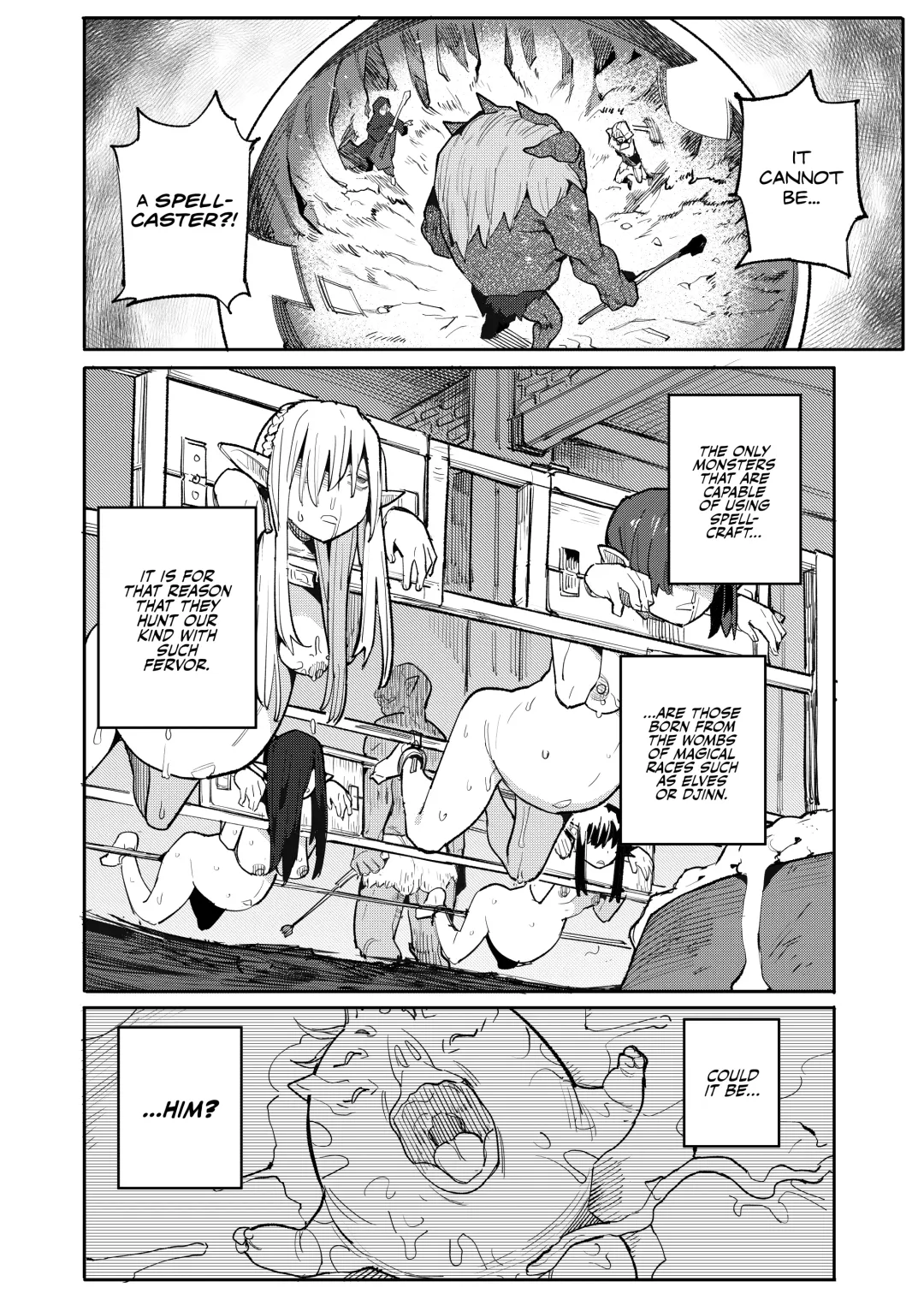 [Henrybird - Yanagihara Mitsuki] Seirei Rougoku Nyehiru ~Choukyou Zumi no Osanai Shikyuu ni Kizamareru Koufuku Bunsho~ | Enslaved Nymph Nyehil - The Tale of a Broken Sow Whose Immature Womb Was Trained To Submit Fhentai - Page 12