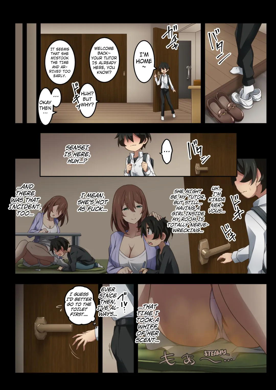 [Kaze No Koe] Boku wa Katei Kyoushi no Sensei no Gas Nuki Gakari | I'm in Charge of Helping My Private Tutor Pass Her Gas Fhentai - Page 15