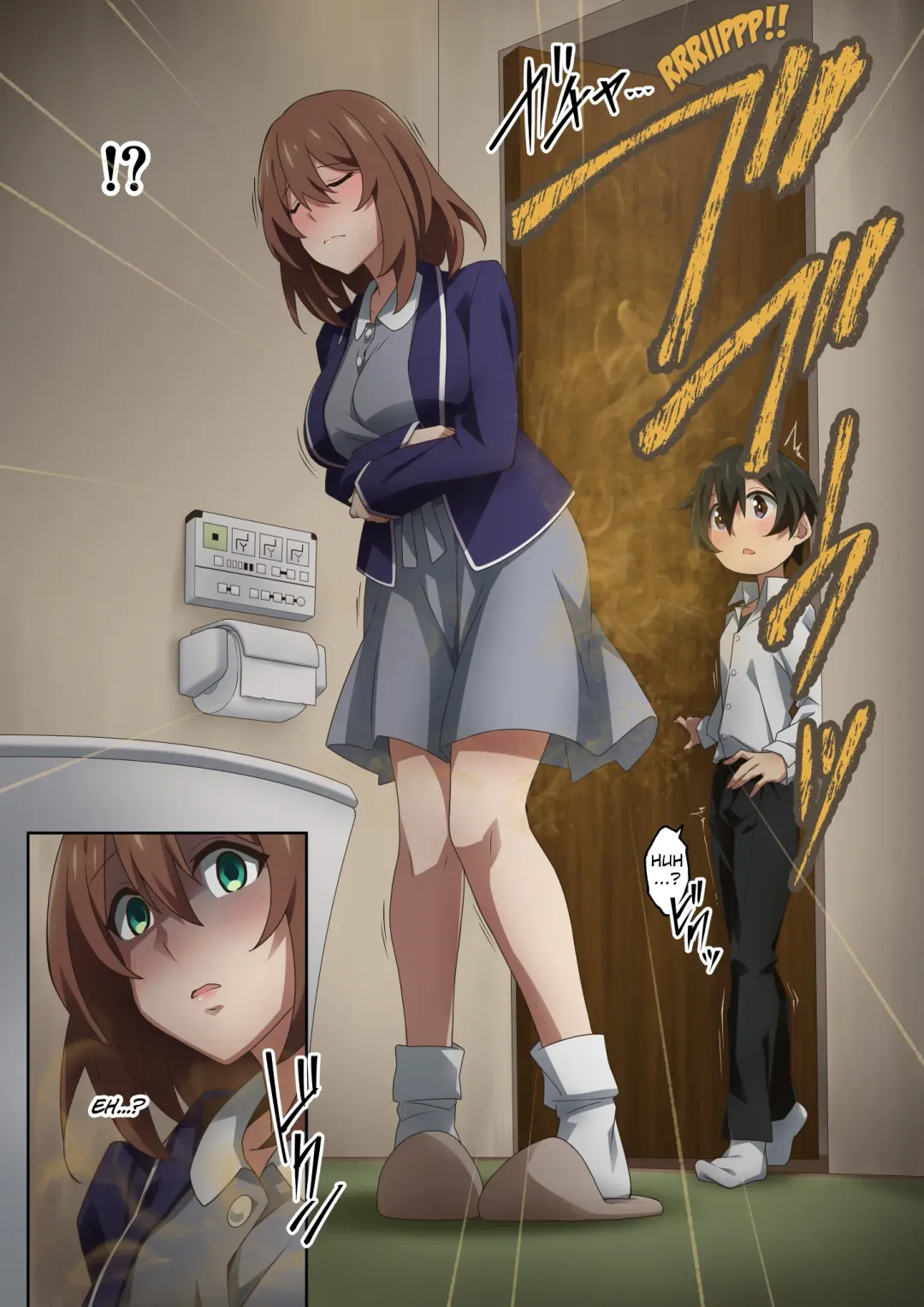 [Kaze No Koe] Boku wa Katei Kyoushi no Sensei no Gas Nuki Gakari | I'm in Charge of Helping My Private Tutor Pass Her Gas Fhentai - Page 17