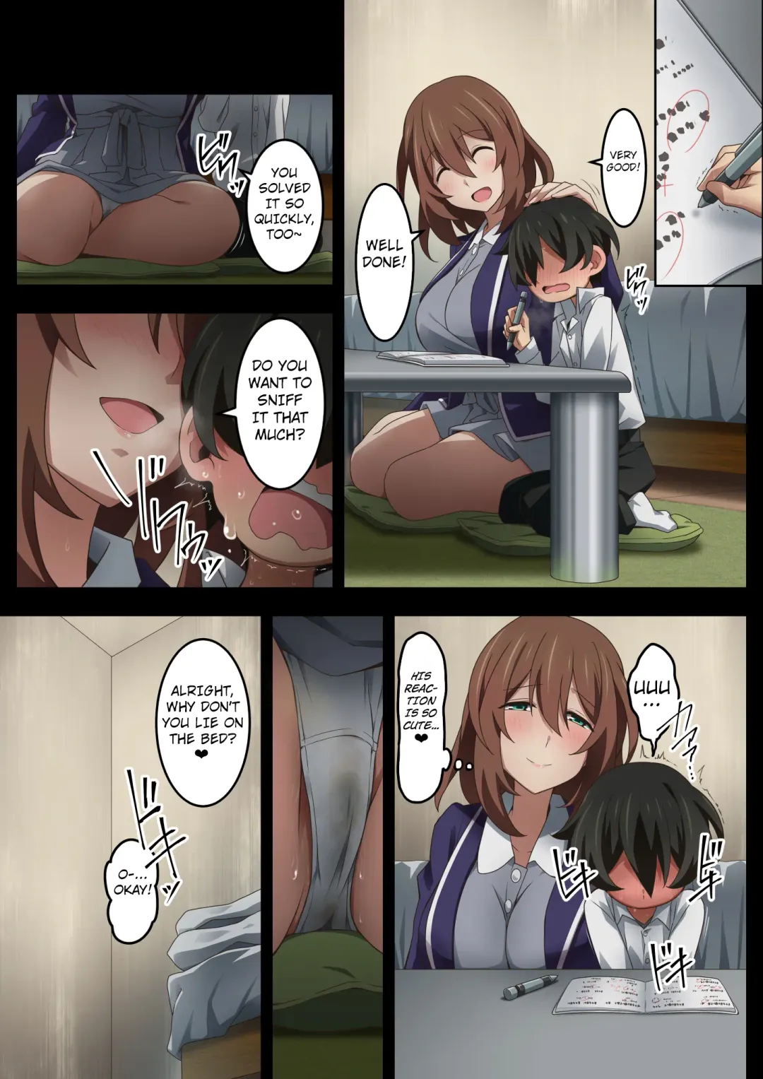 [Kaze No Koe] Boku wa Katei Kyoushi no Sensei no Gas Nuki Gakari | I'm in Charge of Helping My Private Tutor Pass Her Gas Fhentai - Page 36
