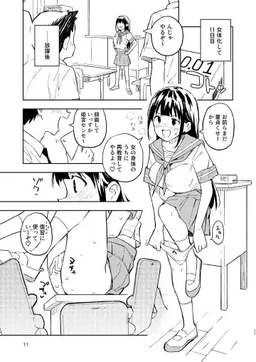 [Yasumi Mirakichi] 1-kagetsu Ninshin Shinakereba Otoko ni Modoreru Hanashi Fhentai - Page 11