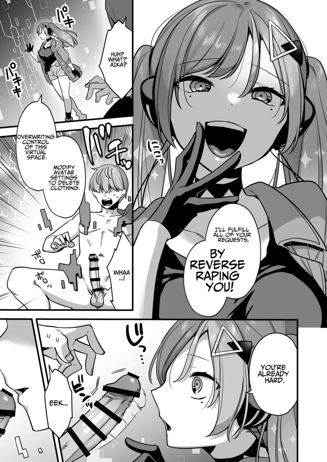 [Yamanashi Yuuya] Ero Manga AI no Gyakushuu ~Jinrui Wakarase Gyaku Rape~ Fhentai - Page 9