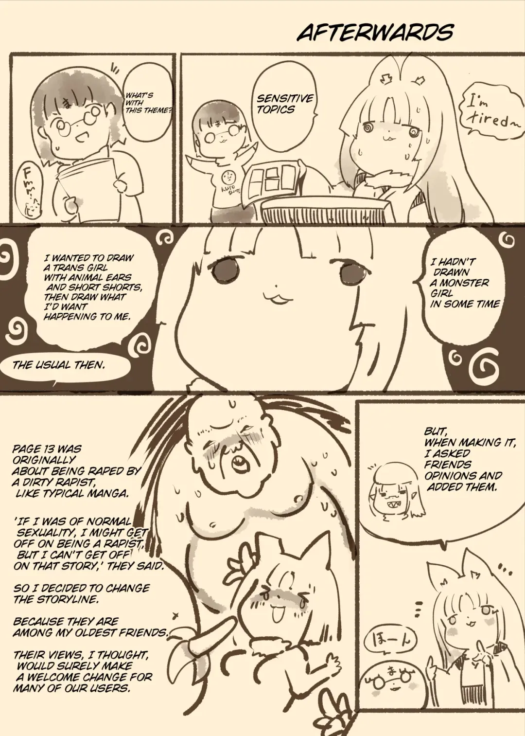 Feminized Introvert Becomes Saogami's Obedient Kemomimi Slut Fhentai - Page 40