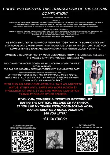 [Hyocorou] AMNERO Soushuuhen 2 - AMNERO3&4+OMAKE (decensored) Fhentai - Page 128