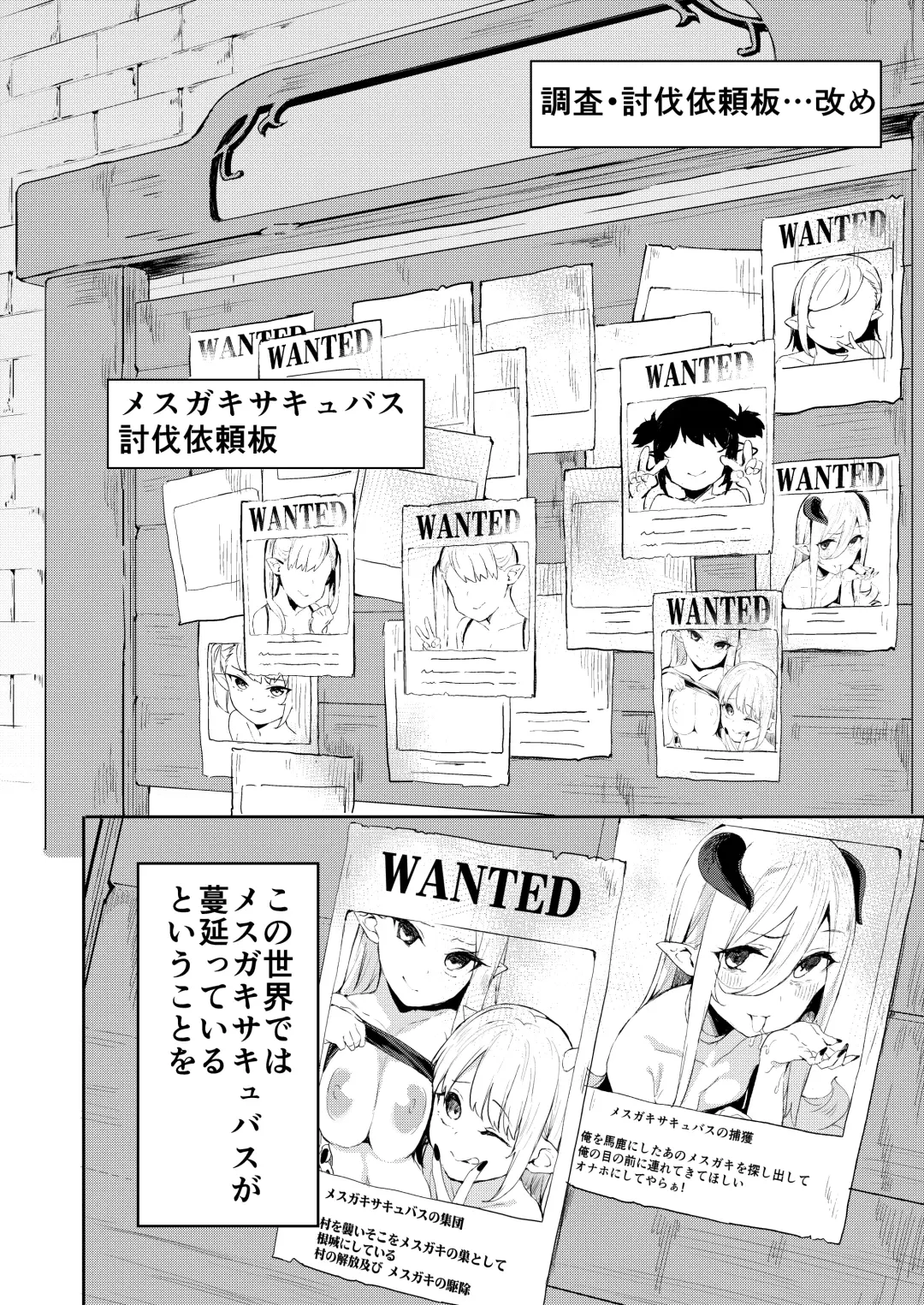 [Mame Denkyuu] Isekai Mesugaki Succubus Kari Oji-san Fhentai - Page 14