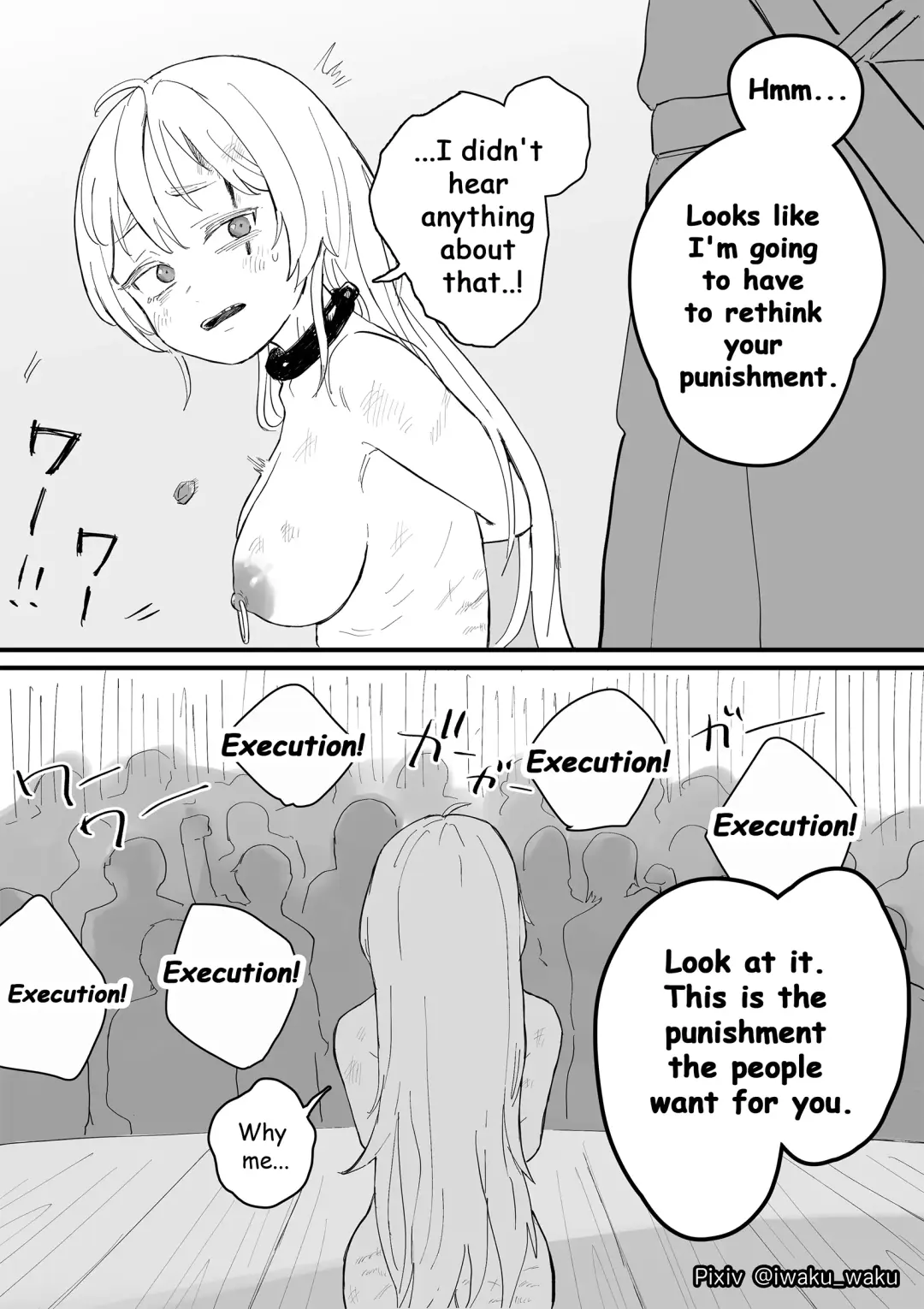[Iwaku Waku] Elena ni Kudasareta Shobatsu | Punishment for Elena Fhentai - Page 9