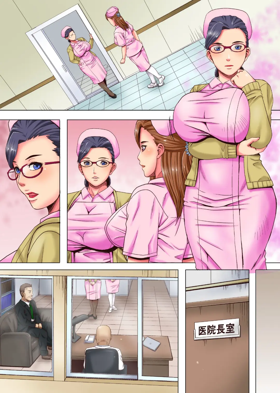 [Shizuki Shinra] Kekkon Iwai ni Zetsubou wo ~Kenshinteki de Utsukushii Niizuma Nurse-tachi wo Omocha ni Shite Netotteiku Kichiku Inchou no Hanashi~ Fhentai - Page 31