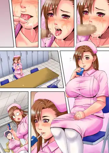 [Shizuki Shinra] Kekkon Iwai ni Zetsubou wo ~Kenshinteki de Utsukushii Niizuma Nurse-tachi wo Omocha ni Shite Netotteiku Kichiku Inchou no Hanashi~ Fhentai - Page 39