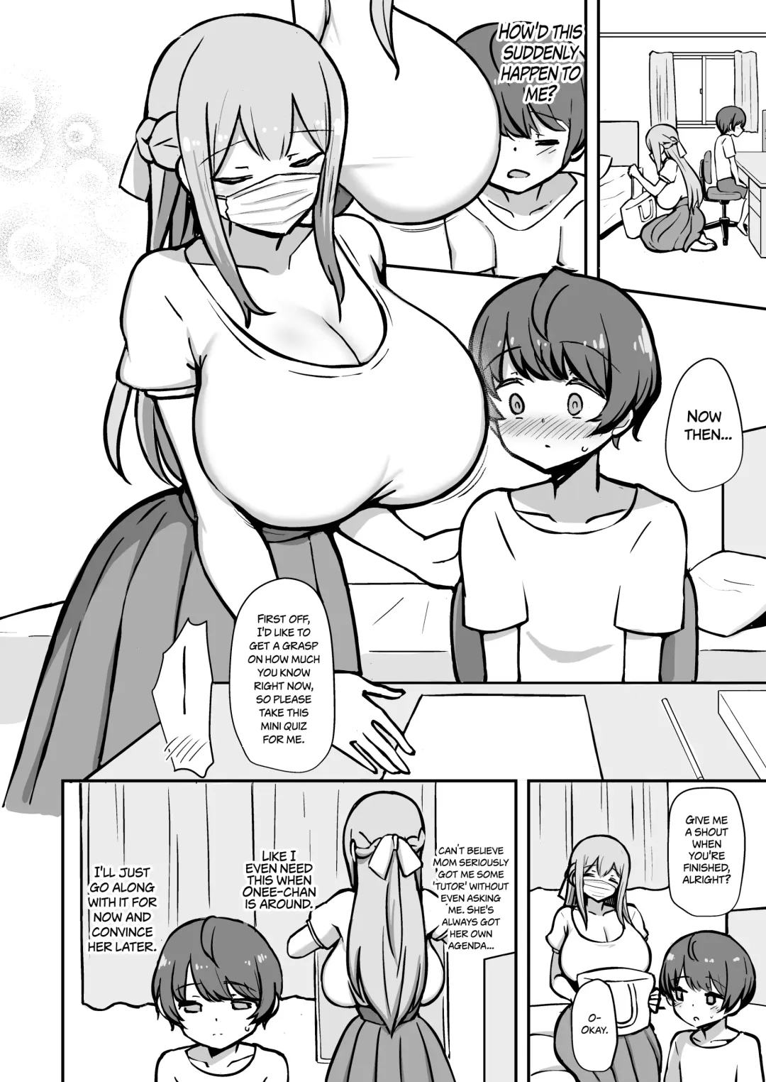 [Hanabi] Boku to Onee-san no Kimochii Obenkyou | Pleasure Studies with Onee-chan Fhentai - Page 7