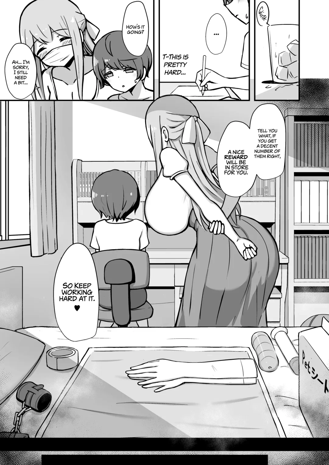[Hanabi] Boku to Onee-san no Kimochii Obenkyou | Pleasure Studies with Onee-chan Fhentai - Page 8