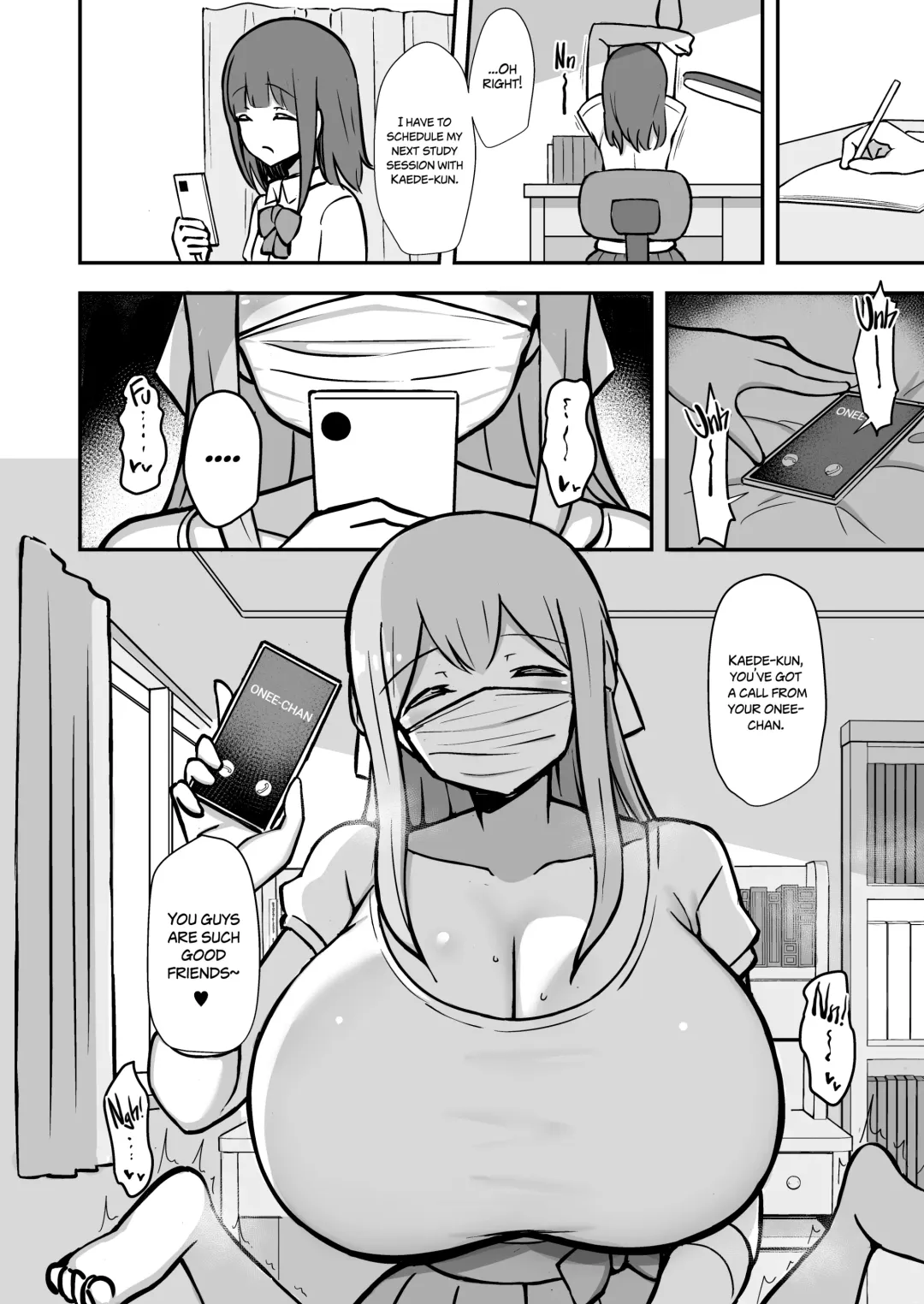[Hanabi] Boku to Onee-san no Kimochii Obenkyou | Pleasure Studies with Onee-chan Fhentai - Page 9