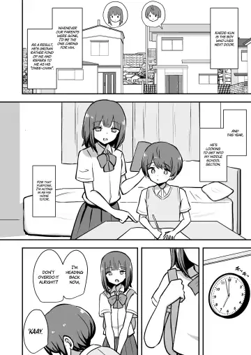 [Hanabi] Boku to Onee-san no Kimochii Obenkyou | Pleasure Studies with Onee-chan Fhentai - Page 3