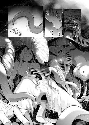 [Lefthand] Toraerarete Shokushu de Shikyuu kara Energy Drain Sarete Mamono-ka no Ekitai o Chuunyuu Sarechau Uranaishi-chan Fhentai - Page 16