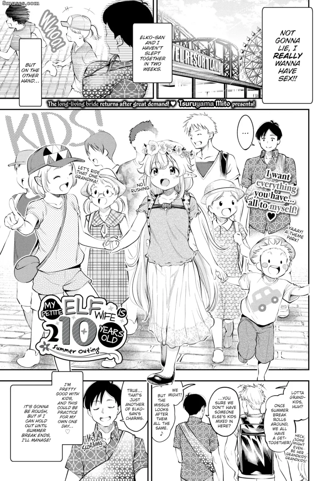 [Tsuruyama Mito] My Petite Elf Wife Is 210 Years Old II Fhentai - Page 1